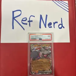 Pokemon TCG Annihilape EX Box Promo SVP 32 PSA 9 - Image 1