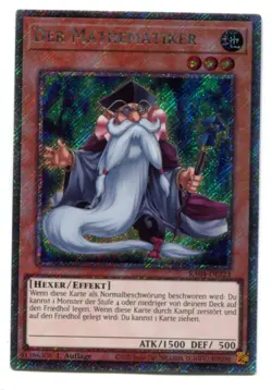 Yu-Gi-Oh! Der MAthematiker Platinum Secret Rare RA04-DE223 - Image 1