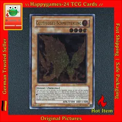 Glutflugel-Schmetterling - Ultimate Rare - YuGiOh! Karte TCG TAEV-DE089 /E78 - Image 1