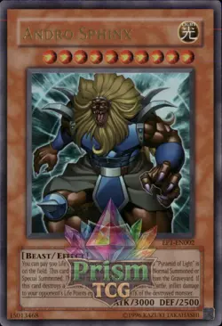 Andro Sphinx ultra rare EP1-EN002 Yugioh - Image 1