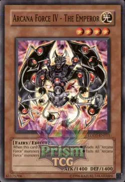 Arcana Force IV - The Emperor LODT-EN011 Yugioh - Image 1
