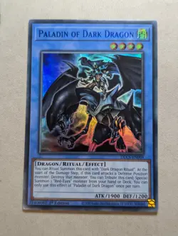 Yu-Gi-Oh! - Paladin Of Dark Dragon - DLCS-EN069 - Ultra Rare - ANY COLOR - Image 1