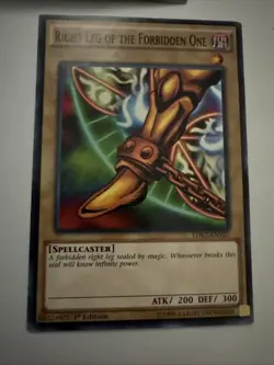 Yugioh Exodia The Forbidden One FULL Set LDK2-ENY04-08 Common LP 1st Edition - Image 2