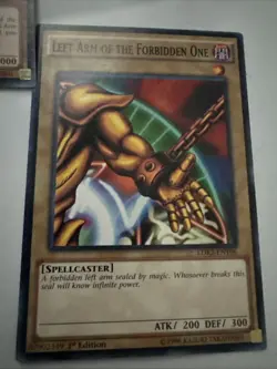 Yugioh Exodia The Forbidden One FULL Set LDK2-ENY04-08 Common LP 1st Edition - Image 4