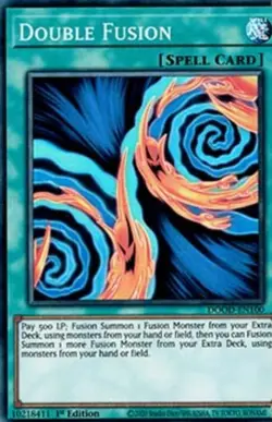YuGiOh Double Fusion DOOD-EN100 Super Rare Englisch Neu 1st - Image 1