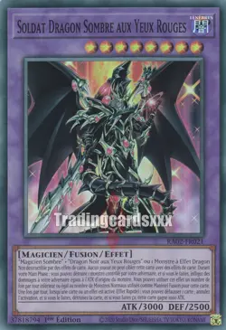 Yu-Gi-Oh! Soldat Dragon Sombre aux Yeux Rouges : SR RA02-FR021 - Image 1