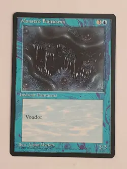MTG Phantom Monster (Portugese 4th Edition (BB)/Blue/U) - BGM - Image 1