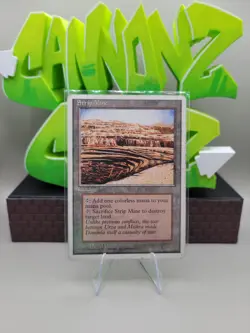 MTG 1995 4th Edition Strip Mine Lot of 4 LP - Image 4