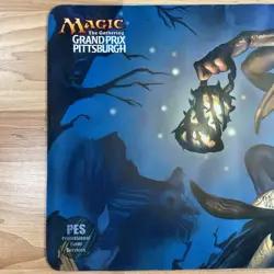 Goblin Guide Playmat Signed By Warren Mahy Grand Prix Pittsburgh 2015 Magic MTG - Image 2