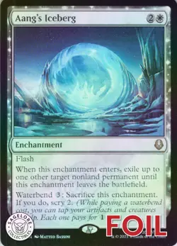 MTG Aang's Iceberg (5) | NM Foil | Avatar: The Last Airbender {TLA} - Image 1