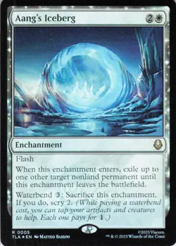 MTG Aang's Iceberg (5) | NM Foil | Avatar: The Last Airbender {TLA} - Image 2