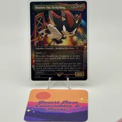 MTG Shadow the Hedgehog Rainbow Foil 2086 Sonic x Secret Lair Drop SLD - Image 1