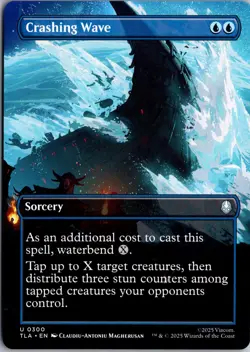 Crashing Wave (Borderless) U Avatar: The Last Airbender 300 NM - Image 1