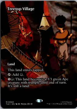 Treetop Village (Borderless) M Avatar: The Last Airbender: Eternal-Legal 60 NM - Image 1