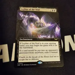 1x - Leyline of the Void - (extended art) - Duskmourn: House of Horror - NM MTG - Image 1