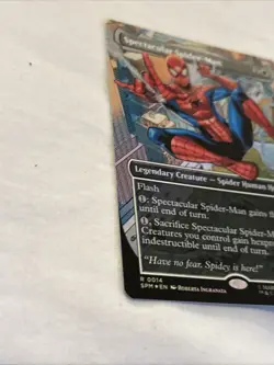 Spectacular Spider-Man - #14 Foil (Borderless) Marvel's Spider-Man - Mtg - Image 3