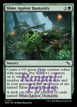 Slime Against Humanity 1x FOIL MTG Murders at Karlov Manor MKM Common MINT green - Image 1