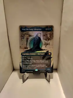 Magic The Gathering Wan Shi Tong Librarian Extended Art Foil Mythic - Image 1