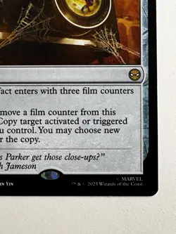 Peter Parker’s Camera #171 - MTG Marvel Spider-Man - Rare Artifact Copy Ability - Image 3