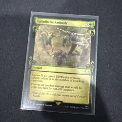 Galadhrim Ambush 0440 Non-Foil NM Pack Fresh Showcase Scrolls - Image 1