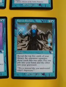 Fact or Fiction,Mnemonic Sphere,Emry, Lurker of the lurch,Thirst know MTG Card. - Image 3