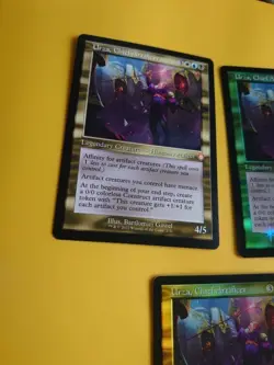 Urza, Chief Artificer x3 - two are foil, 1 is thick version MTG 3 Card. mythic - Image 5