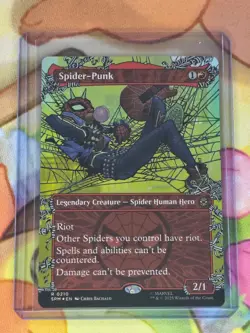 Spider-Punk (0210) (Borderless) Marvel's Spider-Man Foil - Image 1