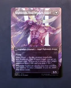 Sephiroth Fabled Soldier MTG, Surge Foil Final Fantasy 0527 Fresh Pull Mint 🔥 - Image 2