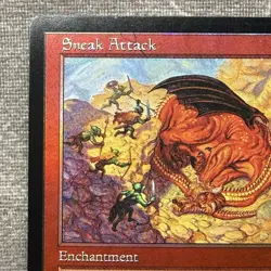 MTG Sneak Attack (Retro Frame) - Dominaria Remastered DMR #331 Foil NM - Image 3