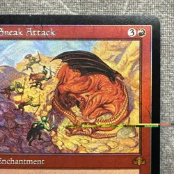 MTG Sneak Attack (Retro Frame) - Dominaria Remastered DMR #331 Foil NM - Image 4