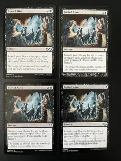 MTG- Buried Alive x4 - Image 1