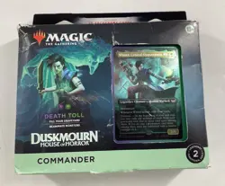 Magic: The Gathering Duskmourn House of Horror: Death Toll - Commander Deck. D1C - Image 1