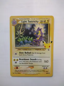 (Jumbo) Light Toxtricity SWSH137Cosmo Holo Promo NM + Swirl | Pokemon... - Image 1