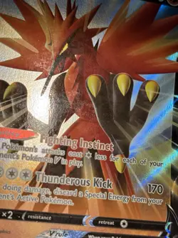 Galarian Zapdos V 080/198 - Sword & Shield: Chilling Reign Pokemon TCG - MP Card - Image 3