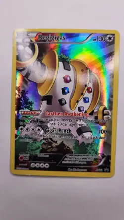 Regigigas Full Art Black Star Promo XY82 XY Holo 2015 Pokemon - Image 1