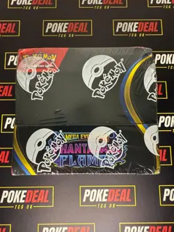Pokemon TCG Mega Evolution Phantasmal Flames Booster Box - Factory Sealed - Image 1
