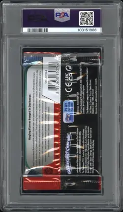2023 Pokemon S&V Obsidian Flames Booster Pack Dragonite Art PSA 10 Gem Mint - Image 2