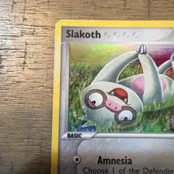 Pokemon TCG • Slakoth • EX Power Keepers 63/108 • NM Stamped Common Holo - Image 3