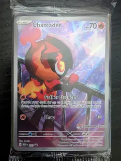 Charcadet Phantasmal Flames ETB Promo Pokemon Center Stamped SEALED - Image 2