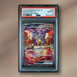 Raging Bolt ex - PSA 10 - SAR Wild Force SV5K 095/071 Pokemon Card - Image 1