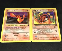 Pokemon TCG Dark Charmeleon 32/82 1999-2000 Wizards WOTC + Charmander - Image 1