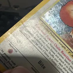 POKEMON TCG Eevee 11/53 Wotc Black Star Promo Holo MP-LP - Image 3