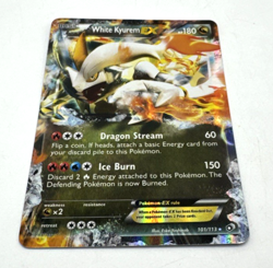 Pokemon TCG Card Basic White Kyurem EX Holo 101/113 Boundries Crossed Ultra Rare - Image 4
