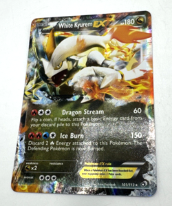 Pokemon TCG Card Basic White Kyurem EX Holo 101/113 Boundries Crossed Ultra Rare - Image 5