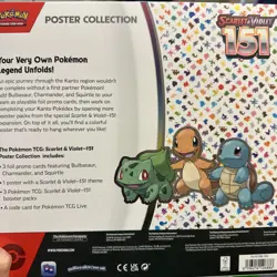 Pokemon TCG Scarlet & Violet, 151 Poster Collection Box, New Sealed, 10 Boosters - Image 2