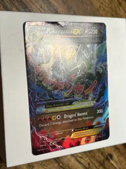 2015 Pokemon TCG XY Roaring Skies 61/108 M Rayquaza EX - Image 3