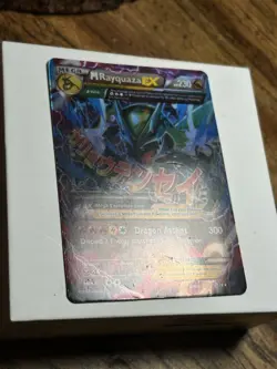 2015 Pokemon TCG XY Roaring Skies 61/108 M Rayquaza EX - Image 4