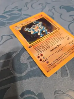 Pokemon TCG Machamp Holo 1st Edition Rare Card Base Set 8/102, NM/M - Pack Fresh - Image 5