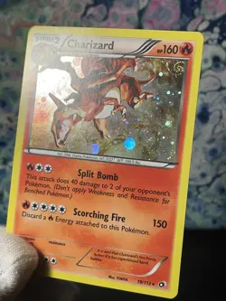 Pokemon Charizard Legendary Treasures Holo Card 19/113 - Image 2