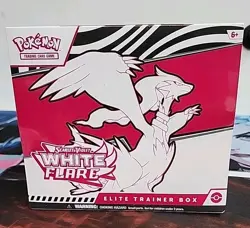 Pokemon TCG Scarlet & Violet White Flare Elite Trainer Box Factory Sealed ETB - Image 1